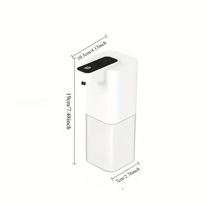 Automatic Soap Dispenser Infrared Sensing Foam Hand Sanitizer USB Rechargeable Foaming Hand Soap Dispenser for Home Bathrooms