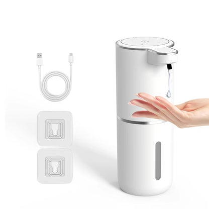 380ML Touchless IPX5 Waterproof 4-Gears Adjustable Foam/Gels Automatic Sense Soap Dispenser Electric Hand Dish Washing Machine