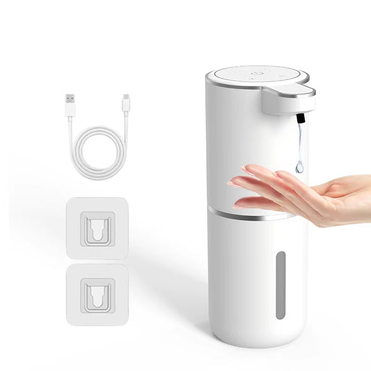 380ML Touchless IPX5 Waterproof 4-Gears Adjustable Foam/Gels Automatic Sense Soap Dispenser Electric Hand Dish Washing Machine