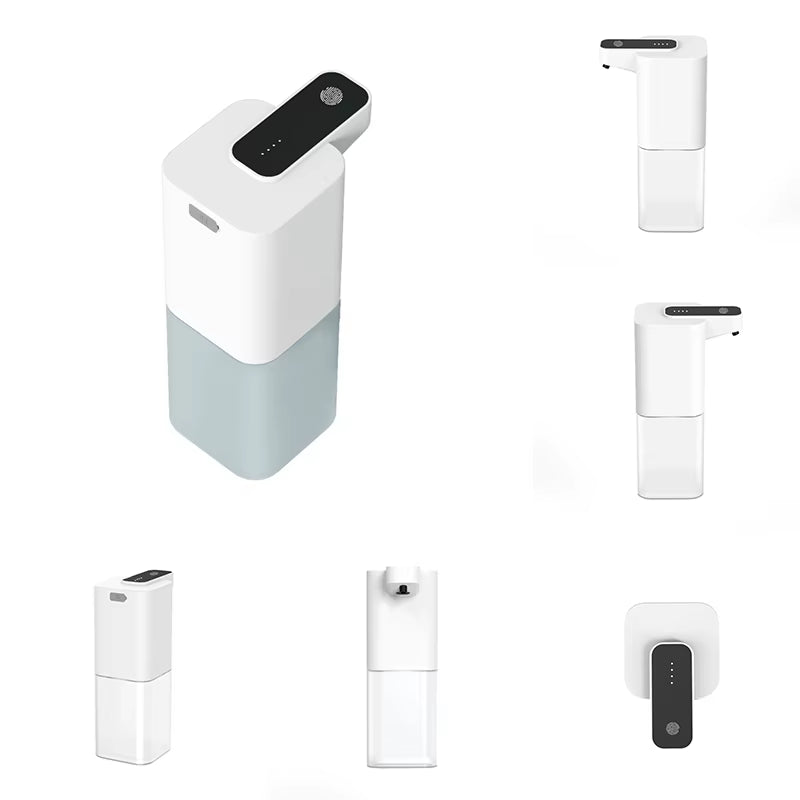 Automatic Soap Dispenser Infrared Sensing Foam Hand Sanitizer USB Rechargeable Foaming Hand Soap Dispenser for Home Bathrooms