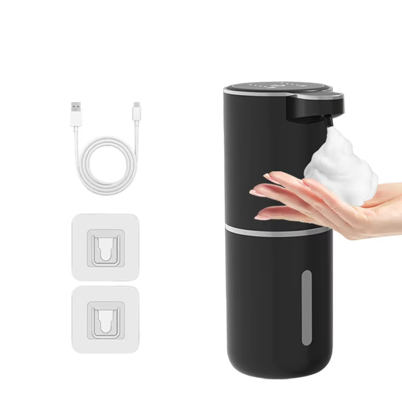 380ML Touchless IPX5 Waterproof 4-Gears Adjustable Foam/Gels Automatic Sense Soap Dispenser Electric Hand Dish Washing Machine